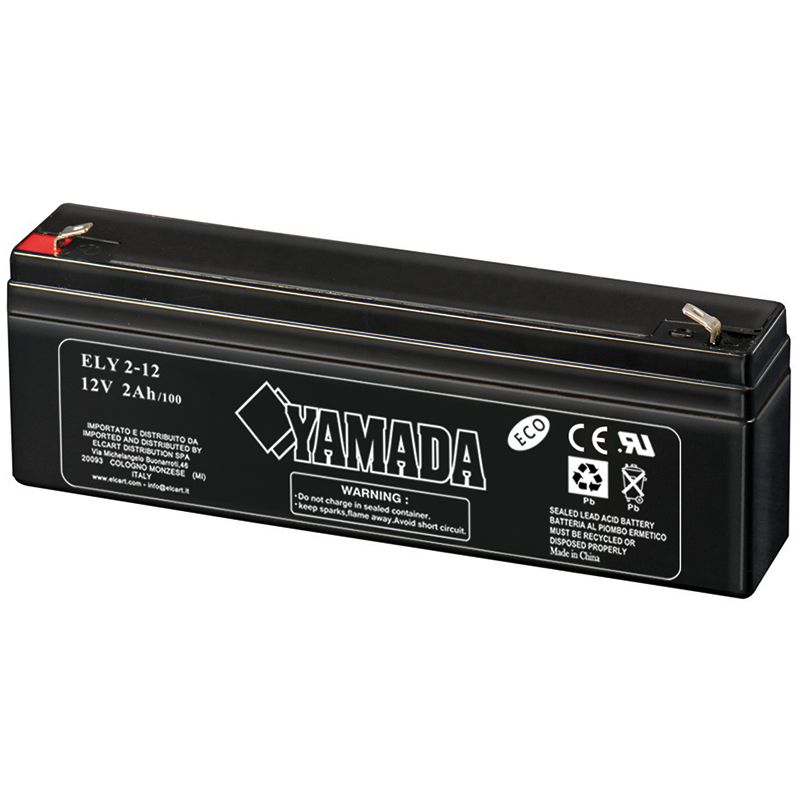 BATTERIA 12V 2.3AH ERMETICA RICARICABILE AL PIOMBO 