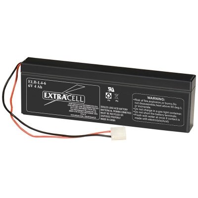 BATTERIA 6V 5AH RICARICABILE AL PIOMBO ERMETICA 