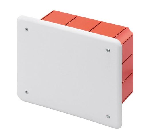 CASSETTA DI DERIVAZIONE DA INCASSO CON COPERCHIO 153X98X70