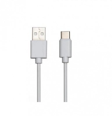 CAVO RICARICA RAPIDA DA USB A TYPE C COLORE BIANCO 1MT