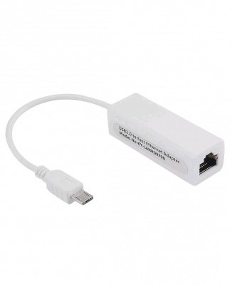 CONVERTITORE DA MICRO USB A LAN RJ45