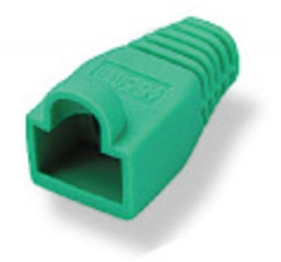 COPRI PLUG VERDE IN PVC PER CONNETTORI RJ 45