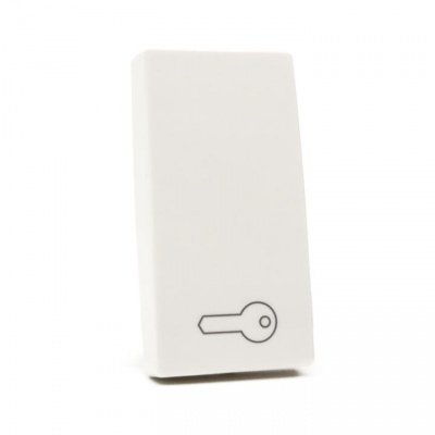 COVER PULSANTE APERTURA  BIANCO V. PLANA COMPATIBILE