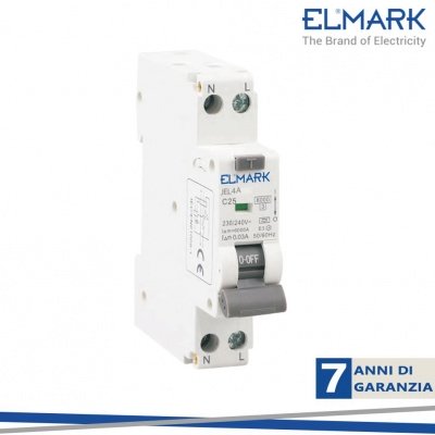 DIFFERENZIALE 6kA 2P 25A/30mA