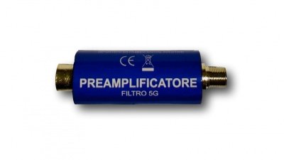 FABBEG PREAMPLIFICATORE D'ANTENNA  BIII+UHF 15DB  FILTRO 5G