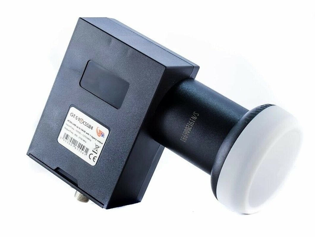 GT-SAT 0.1DB LNB DCSS24 + 1 LEGACY PER 25 DECODER