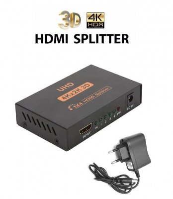 HDMI 1X4 SPLITTER  3D 4K