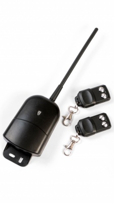 KIT CENTRALINA RICEVENTE PER ESTERNO CON 2 RADIOCOMANDI 433MHZ SUPRK002