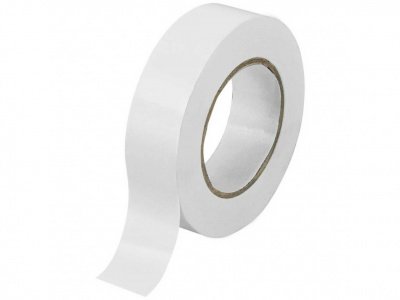 NASTRO ISOLANTE BIANCO 19MM X 25MT