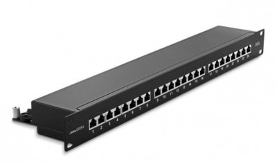 PATCH PANEL SCHERMATO CAT 6 24 PORTE RJ45