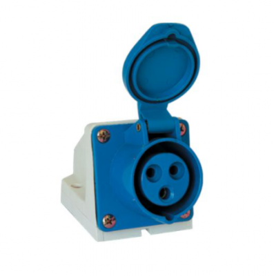 Presa industriale fissa ht-113 16a ip44 1p+n+t 230v