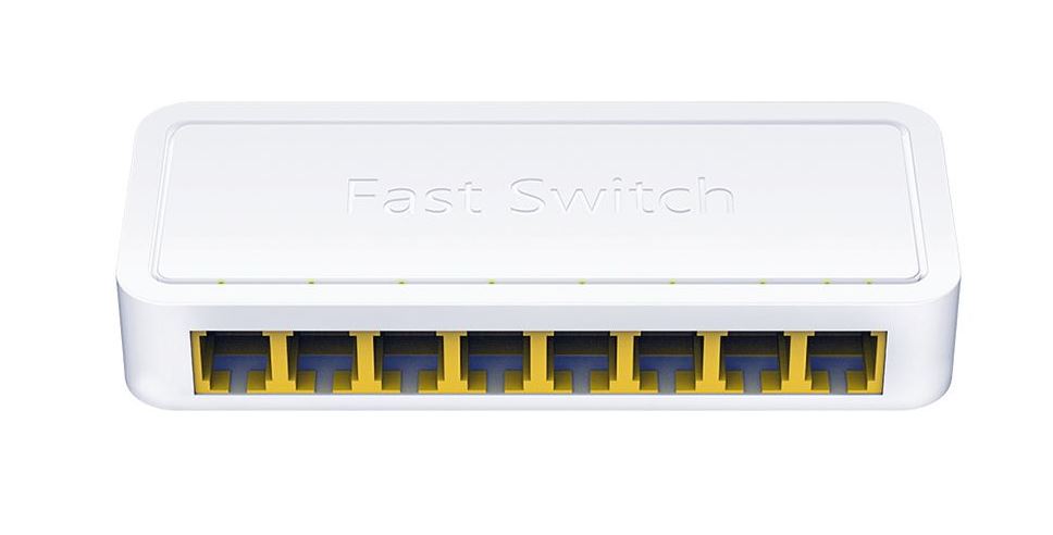 SWITCH 8 PORTE 10/100 MBPS DESKTOP CUDY