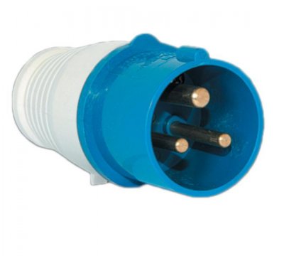Spina industriale ht-013 16a ip44 1p+n+t 230v