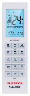 TELECOMANDO UNIVERSALE CLIMATIZZATORE 5000 IN 1 DISPLAY GRANDE SUPCU005