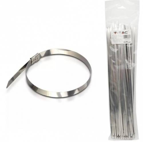 Fascette Stringicavo Scrivibili 180 Mm - 100 Pezzi, Etichettabili, Colori Assortiti (Bianco Gelo), Per Cavi E Organizzazione